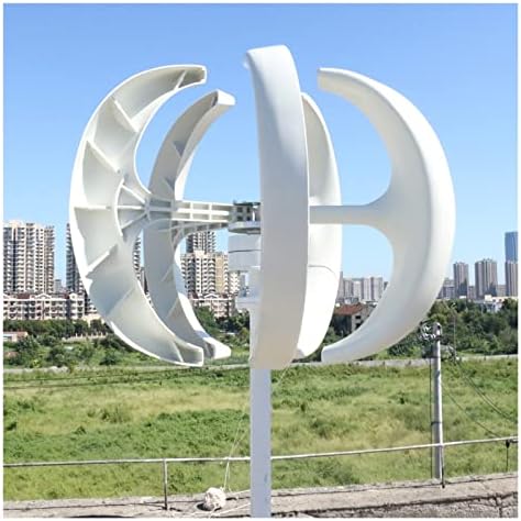 1000W Vertical Axis Wind Turbine Generator with MPPT Controller - 24V/48V Low Noise Windmill for Streetlights, Eco-Friendly Renewable Energy Solution, Ideal for Off-Grid Applications