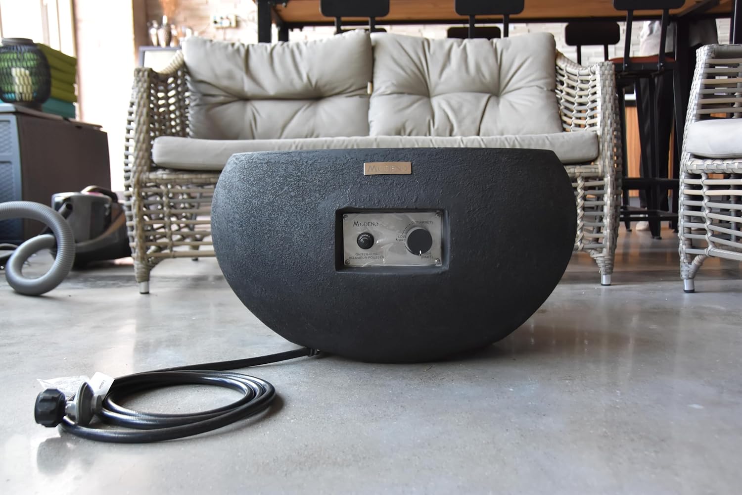 York Concrete Fire Pit 27