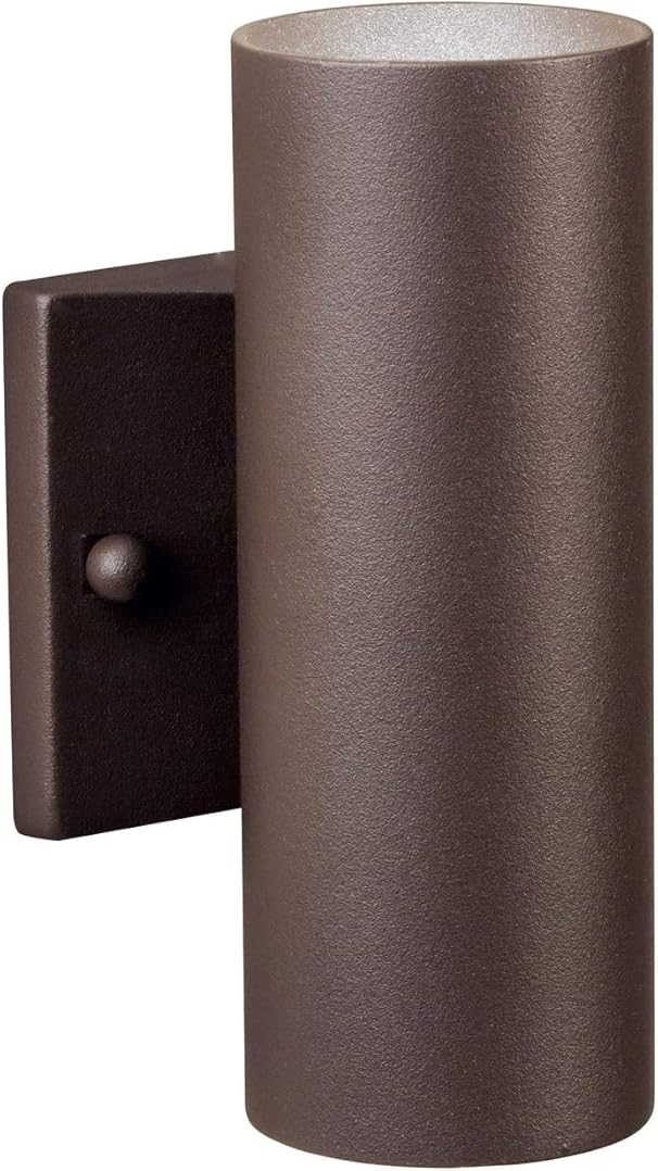 Kichler 15079AZT Up/Down Accent Light, Textured Architectural Bronze