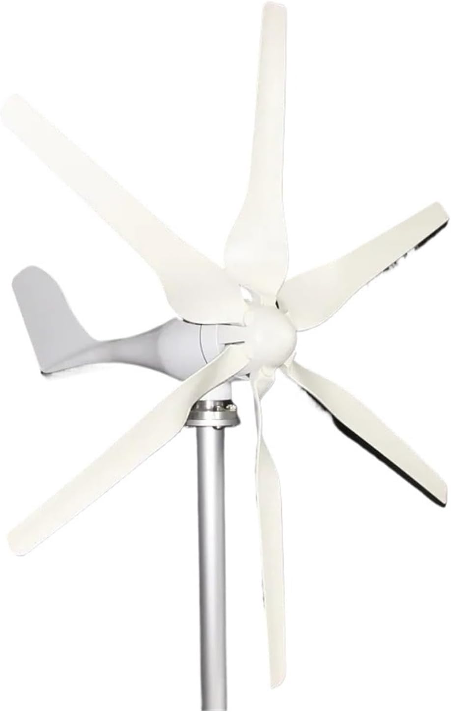 Wind Turbines, 300W 12V 24V 48V Small Wind Turbine with 6 Blade 2.5m/s Low Wind Speed Starting Wind Turbines(12V)