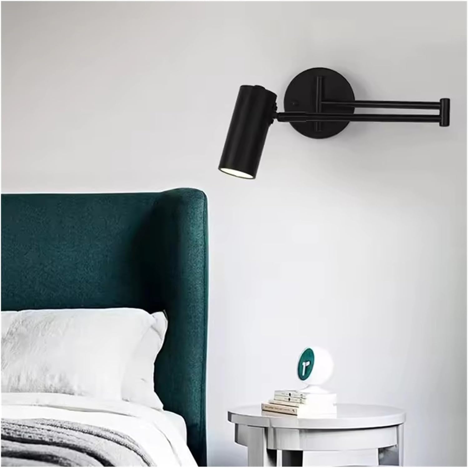 Indoor Lighting Fixtures Adjustable Swing Long Arm Wall Lamps Home Dining Living Room Bedside Decorative Loft Wall Sconce,Ideal for Bedroom