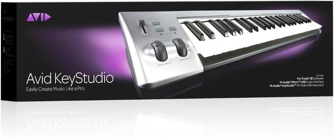 Avid Keystudio Ca USB Keyboard with Music Making Sw