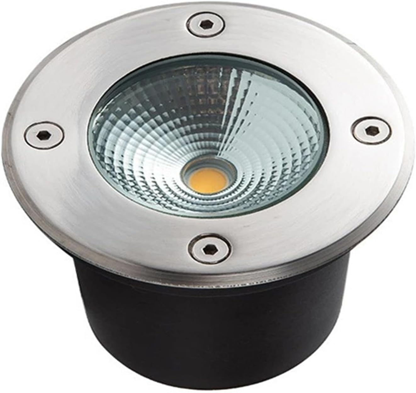 Underground Light Recessed Ground Light IP66 Waterproof AC85-110V LED Buried Lights for Garden Pathway Deck Step Stairs Driveway Landscape Spotlight