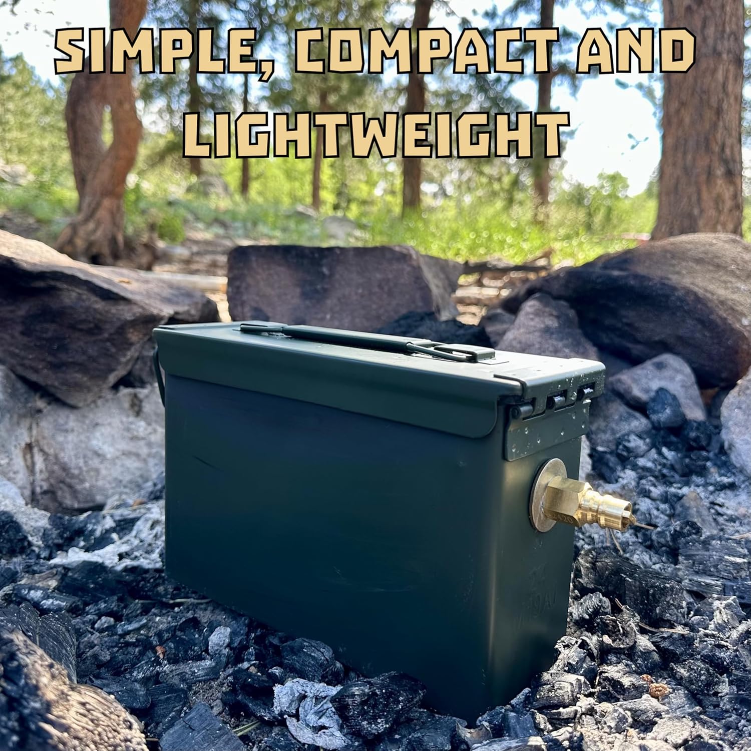 DS Customs Fire Can - Overland & Camping Portable Propane Fire Pit