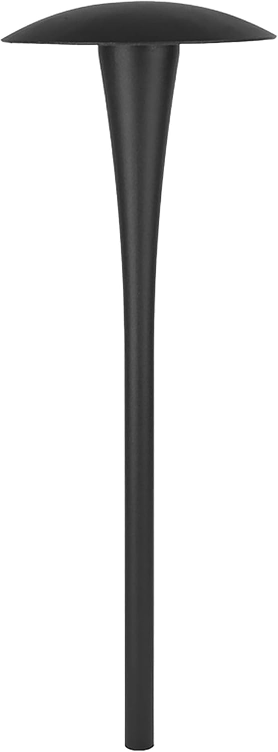 WAC Landscape Lighting, Round LED 12V Path and Area Light 2700K in Black