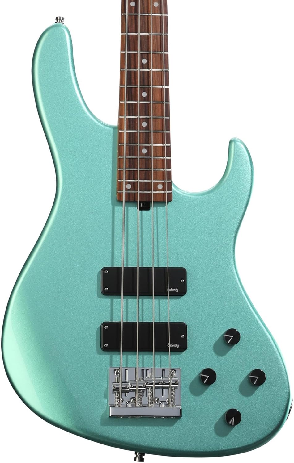 Sadowsky MetroExpress Modern Bass Guitar - Sage Green, Morado Fingerboard