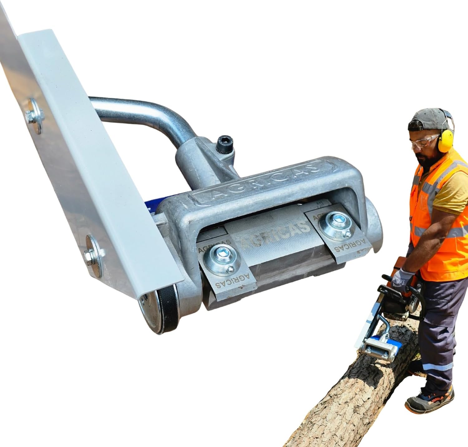 AGT002 Chainsaw Tree Debarker, Log Wizard Debarking Tool for Timber Processing, Log Peeler, Compatible with STIHL 017, 018, 021, 023, 025, Ms(170,171,180,181,210,211,230,231,250,251), AGT0002