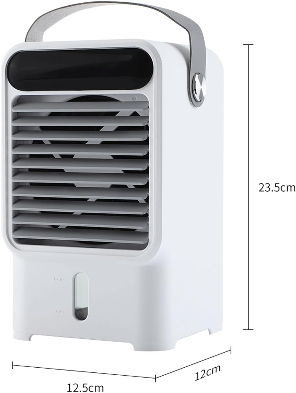 Portable Air Conditioners,Cooling Fan Mini Air Conditioner Portable, Evaporative Air Cooler Fan,3 Wind Speed & 7 LED Light,USB Quiet Air Conditioner Portable for Room Office Camping