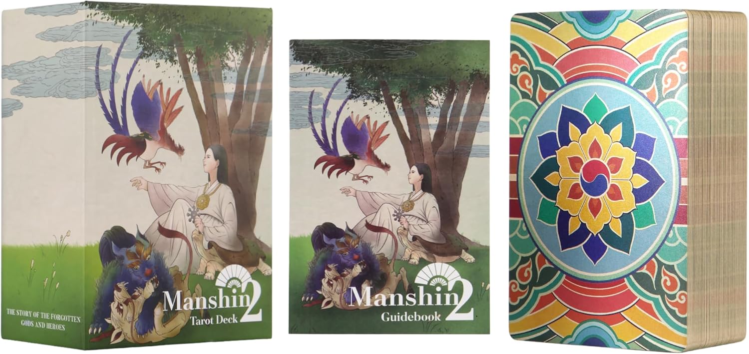 PRIME MUSE Korean Shamanism Manshin2 Tarot Deck with Guidebook Set