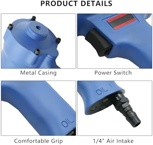 200L Pneumatic Oil Barrel Crimper - Handheld Drum Sealing Machine for Paint Barrels, Φ35mm & Φ75mm Capping Tool, 1300Lbs Pulling Force, Industrial Quality