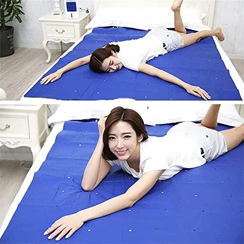 WIKINK Cooling Water Mattress, Mattress Cooler Pad, Cooling Bed Conditioning System, Cool Down 3-8℃ Electric Cooling Mattress Pad, for Home, Dorm Room, Apartment, Cool in Summer