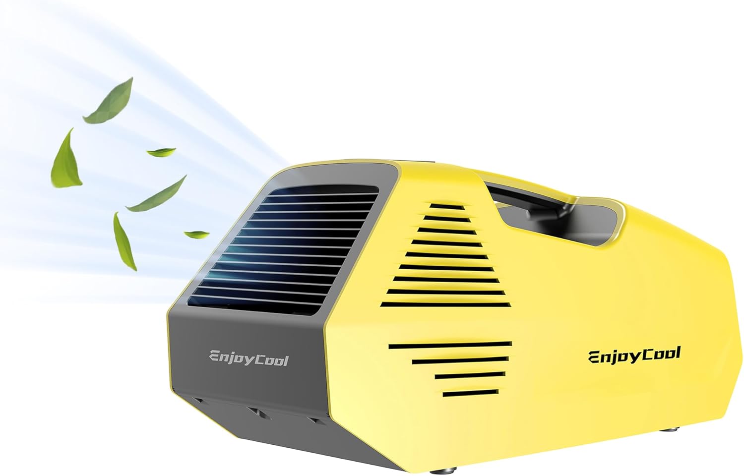 Portable Air Conditioners Tent Air Conditioner Camping Air Conditioner Portable Ac for Camping Fast Cooling Portable Air Conditioner Camping Portable Ac for Truck Outdoor/Rvs/Fishing Or Pet yellow