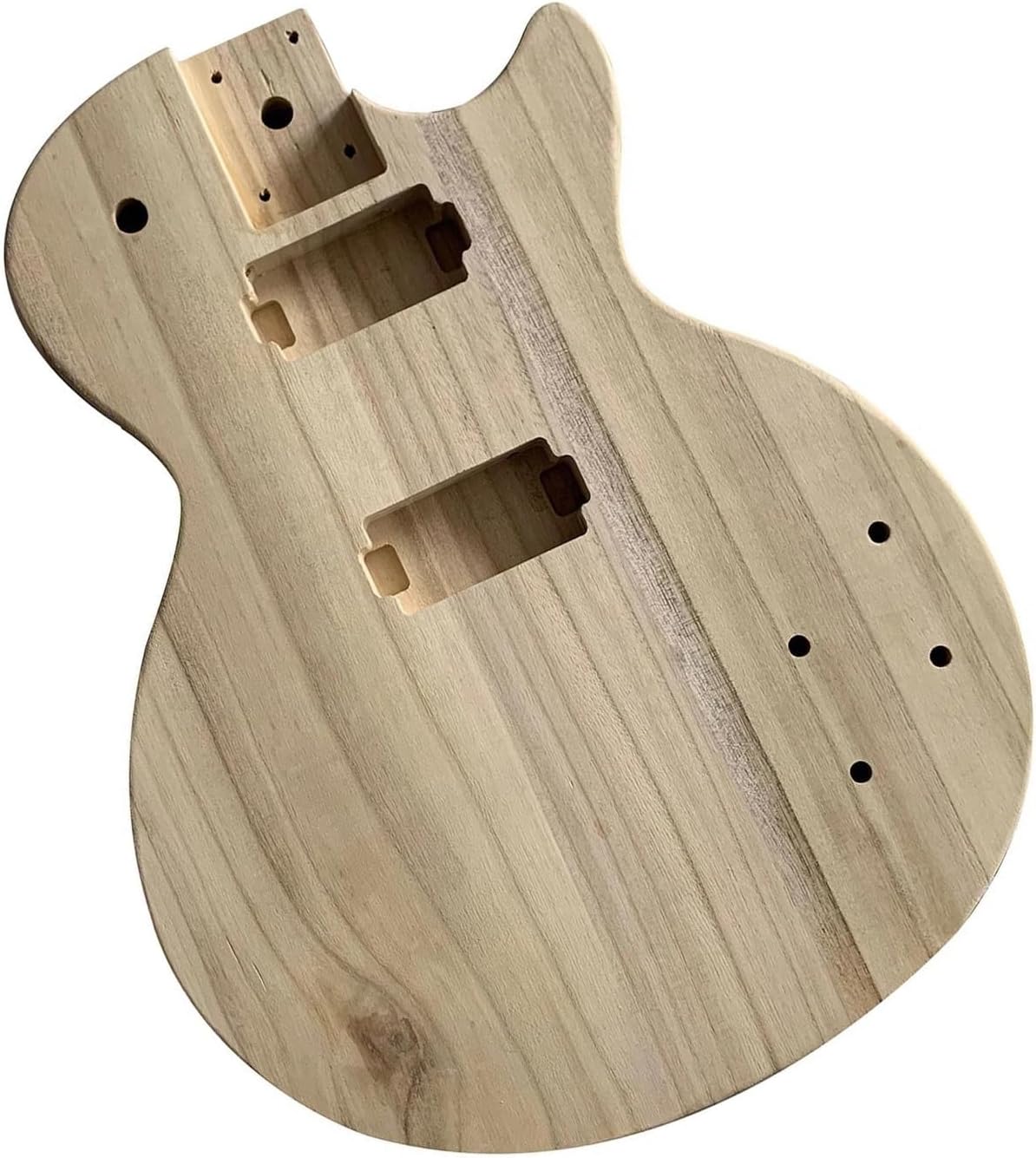 Guitar Body Guitar Replacement Parts Unfinished Electric Guitar Body Maple Wood Blank Guitar Barrel For Bass Guitars DIY Parts