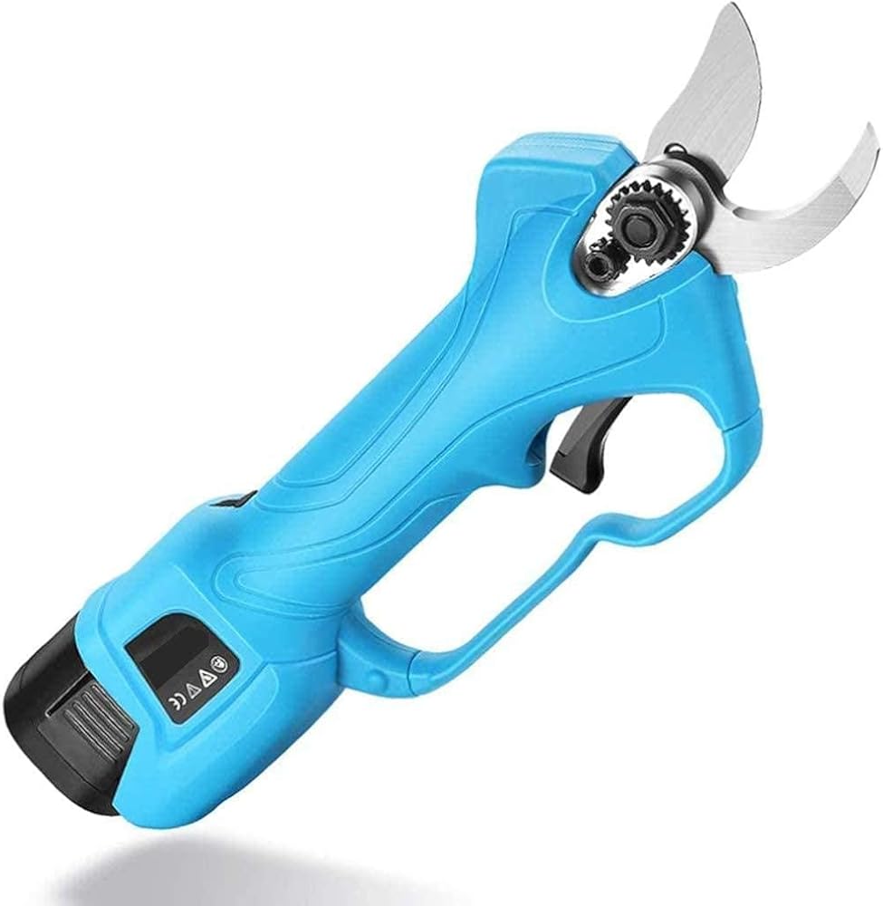 Electric Pruning Shears, 16.8V 2Ah 0-25Mm, Sk5 Alloy Steel Professional Cordless Tree Branch Cutter Scissors Flowering Bushes Trimmers