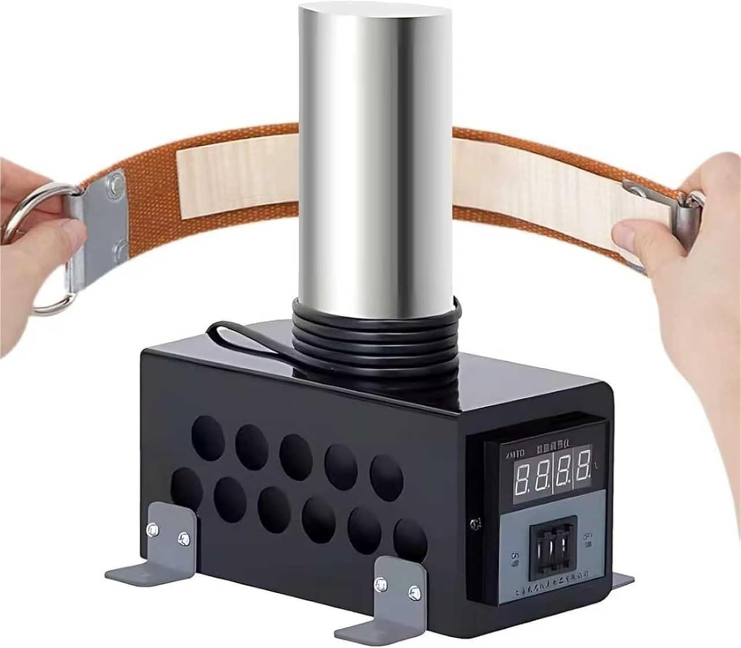 Guitar Side Rib Bending Iron, Side Rib Bending Tool, Adjustable Temperature Range 0-280°C, 6.3in Working Height, Good Heat Dissipation, For Wood Bending In Instrument Making(Black)