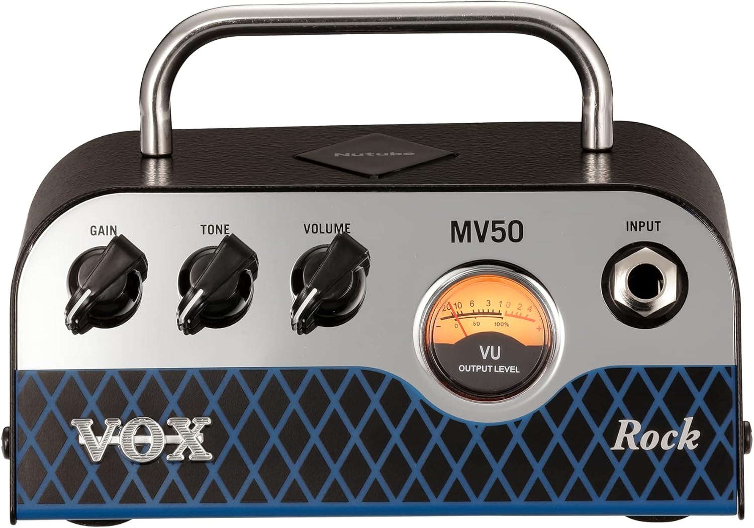 VOX MV50 Series Amplifier Head, Deep Red (MV50CR)