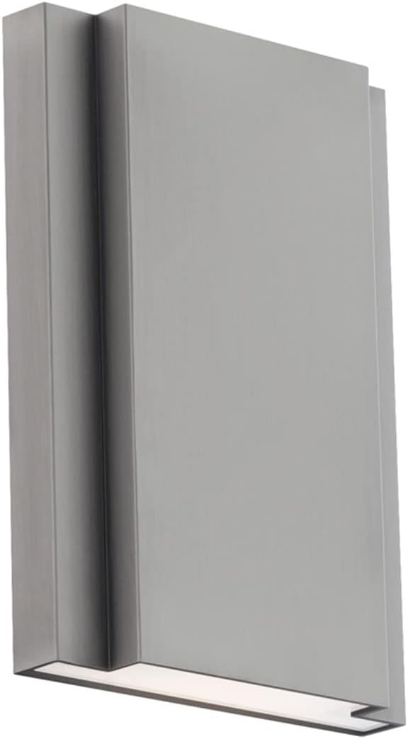 WAC Lighting dweLED, Layne 5in LED Wall Sconce 3-CCT 2700K-3000K-3500K Set to 3000K in Brushed Nickel