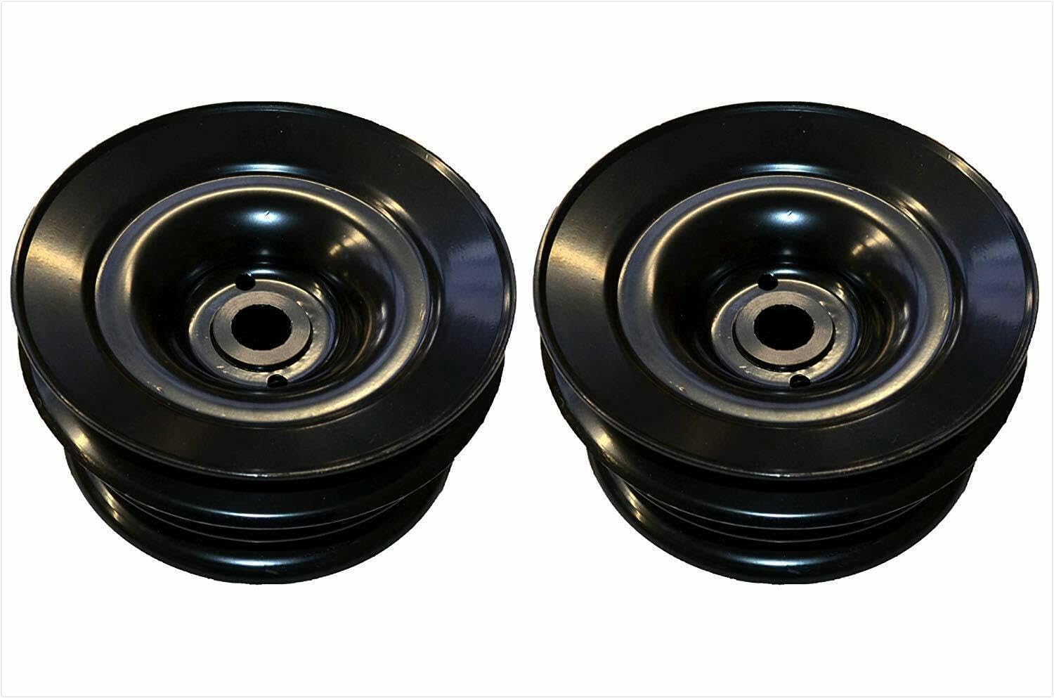 Replacement Tool Part for Chainsaw 2-Pack Mower Deck Pulley for MTD 756-1041 (US0724-0672)