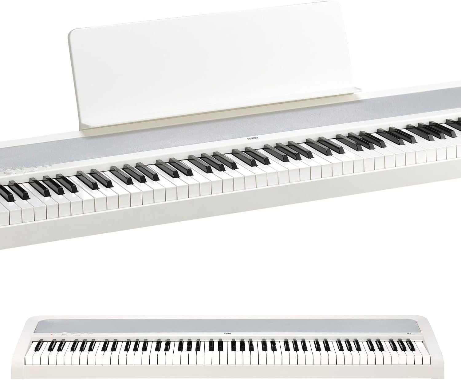 Korg B2 88-Key Digital Piano w/stand; Audio/MIDI USB; Software Included - White