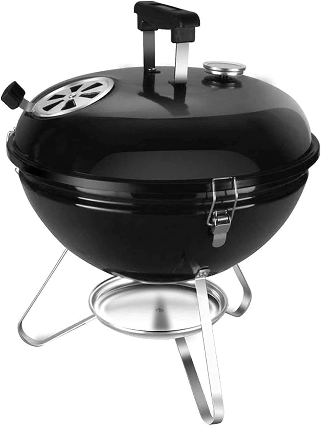 BBQ Grill Outdoor BBQ Grill,Fire Pits,Outdoor Fire Pit Wild Travel Wood Burning and Camping Picnic Stove Bonfire,with Barbecue,Family EssentialMultifunctional Stove