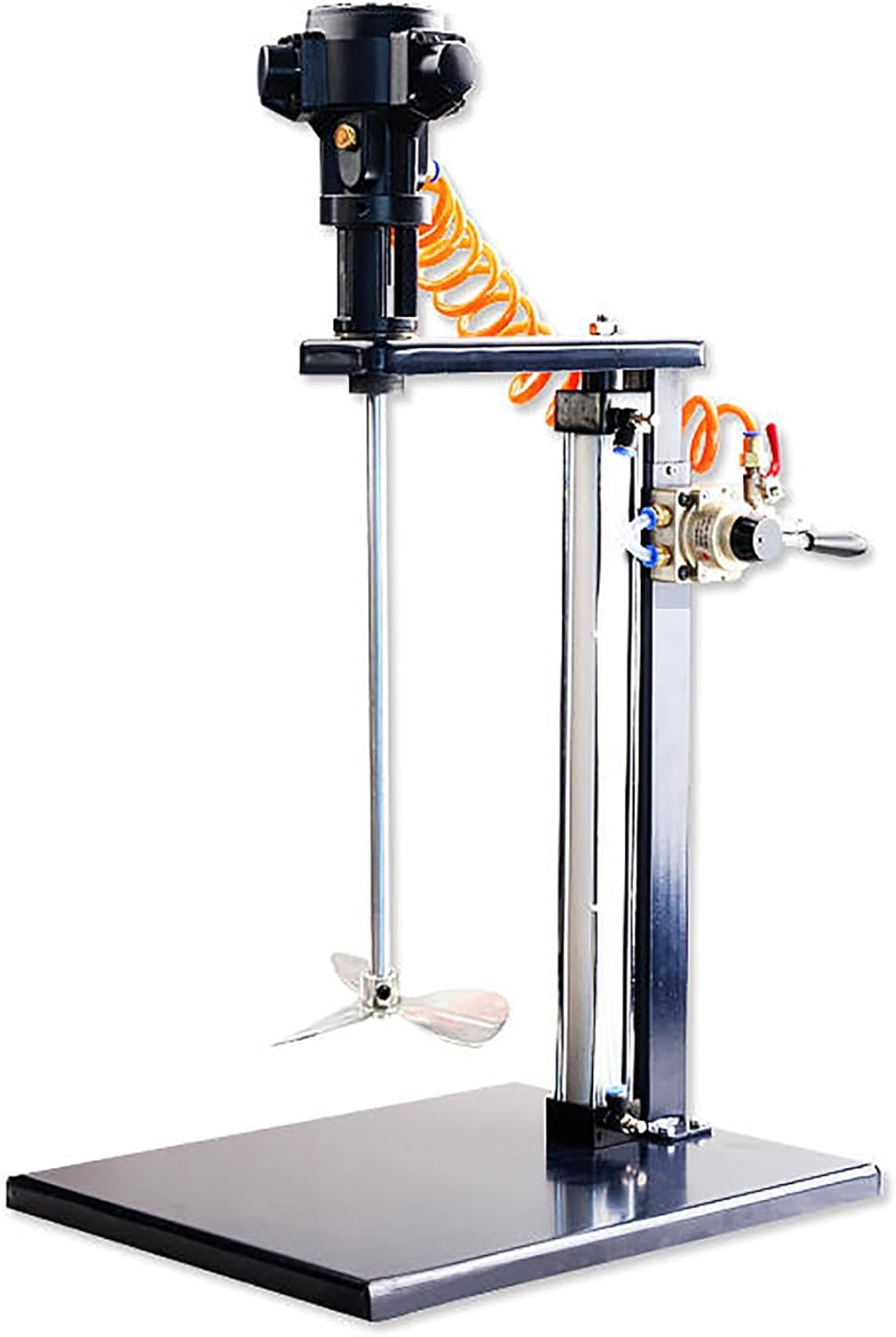 Pneumatic Paint Mixer Pneumatic Paint Mixer Machine, 5 Gallon Automatic Lift Paint Stirrer Height Adjustable, Ink Coating Mix Tool