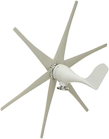 9000W Horizontal Wind Generator 12/24/48V 6 Blades Wind Turbines Generator Windmill Energy Turbines Charge for Home Or Camping