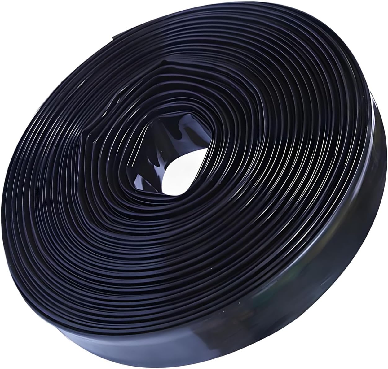 Garden Watering Hose Drip Irrigation System Flat Soaker Hose with Adjustable Water Flow for Plants and Flowers 100m 5inches