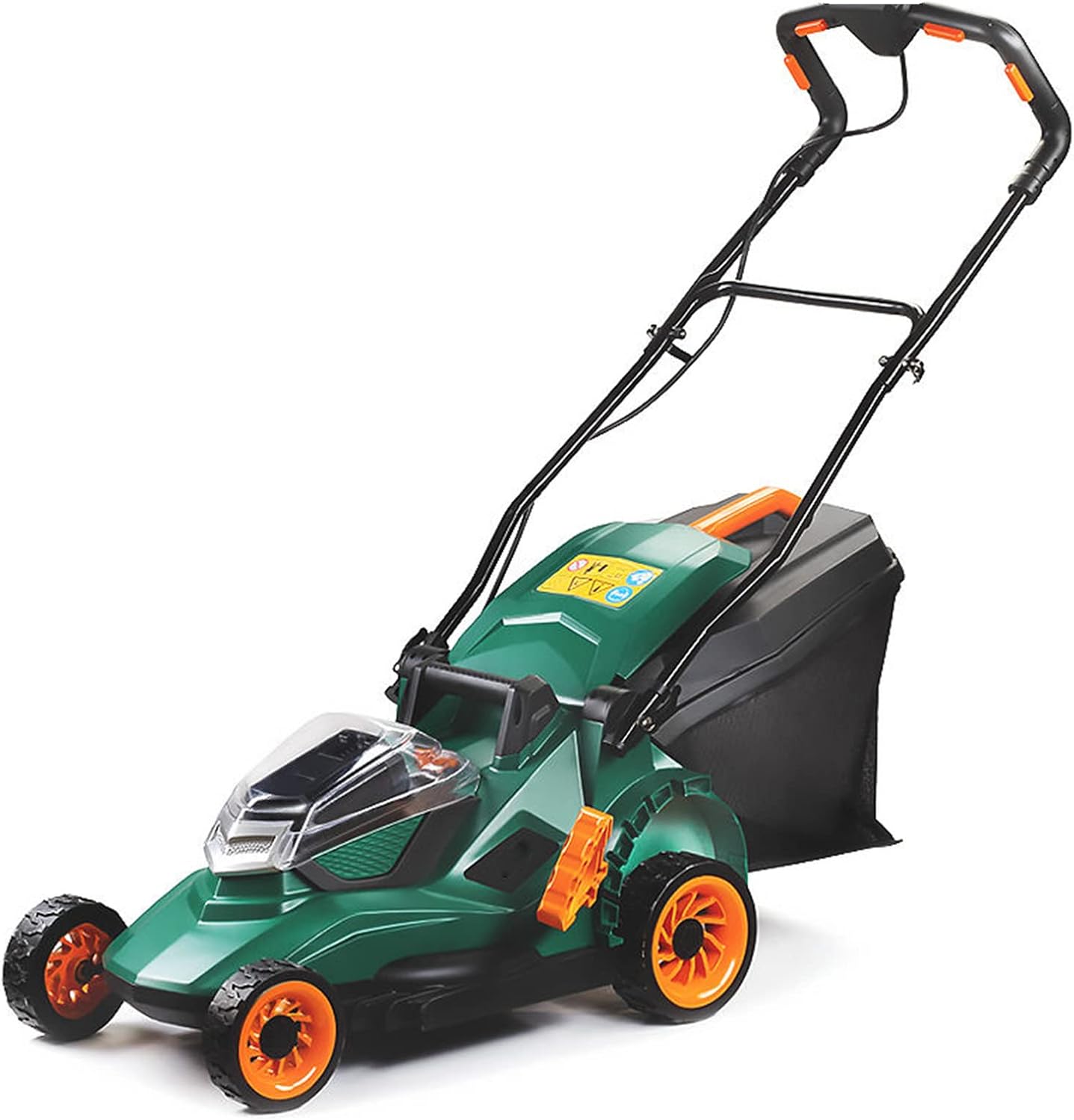 40V Walk-Behind Battery Electric Lawn Mowers Portable Lawn Mowers with 35L Bagging Hines,5 Adjustable Cutting Heights