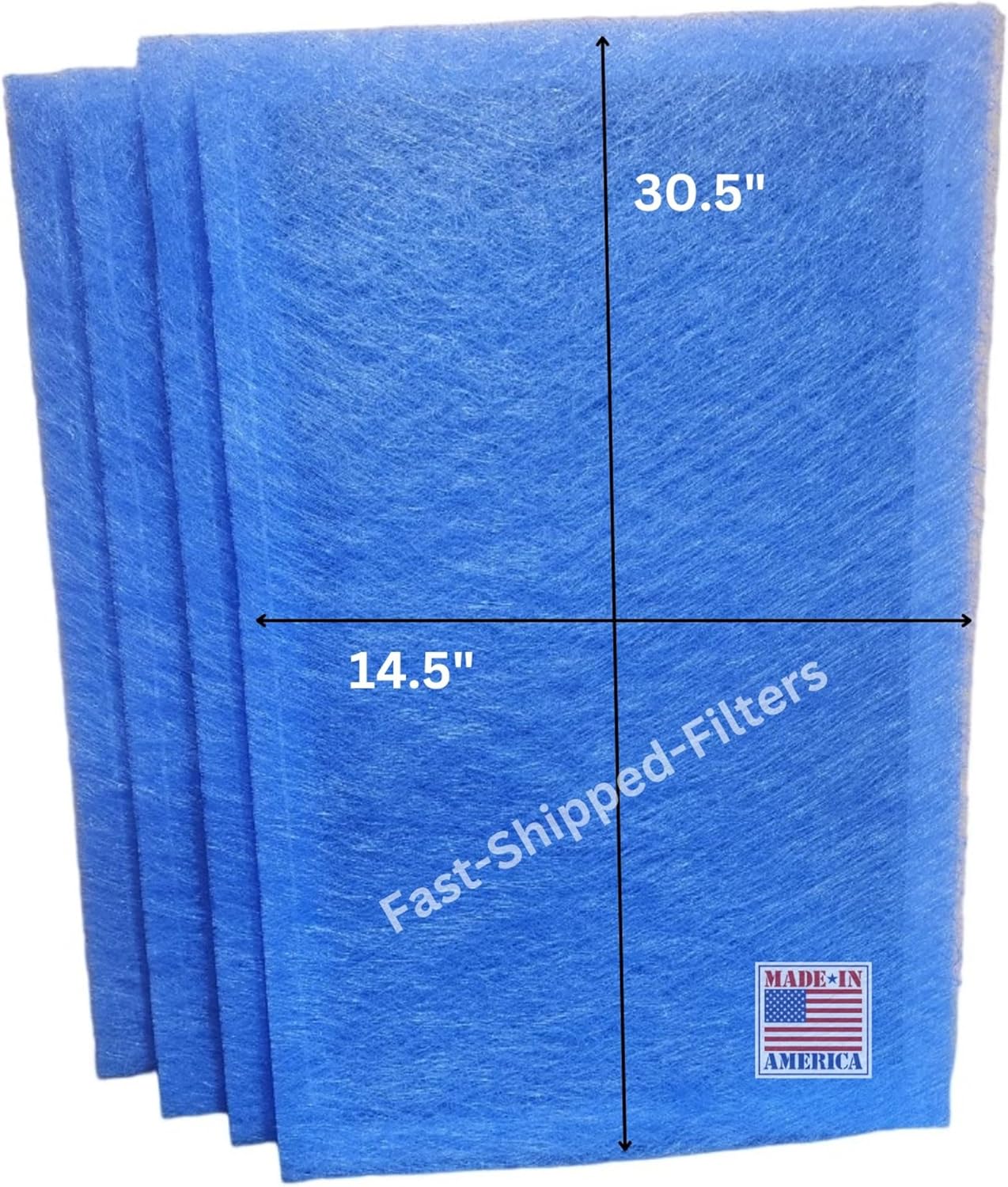 Fast-Shipped-Filters 3 Pack Replacement Compatible with SpacePak Air Cleaner Replacement Filter Pads AC-RBC-3 Refills