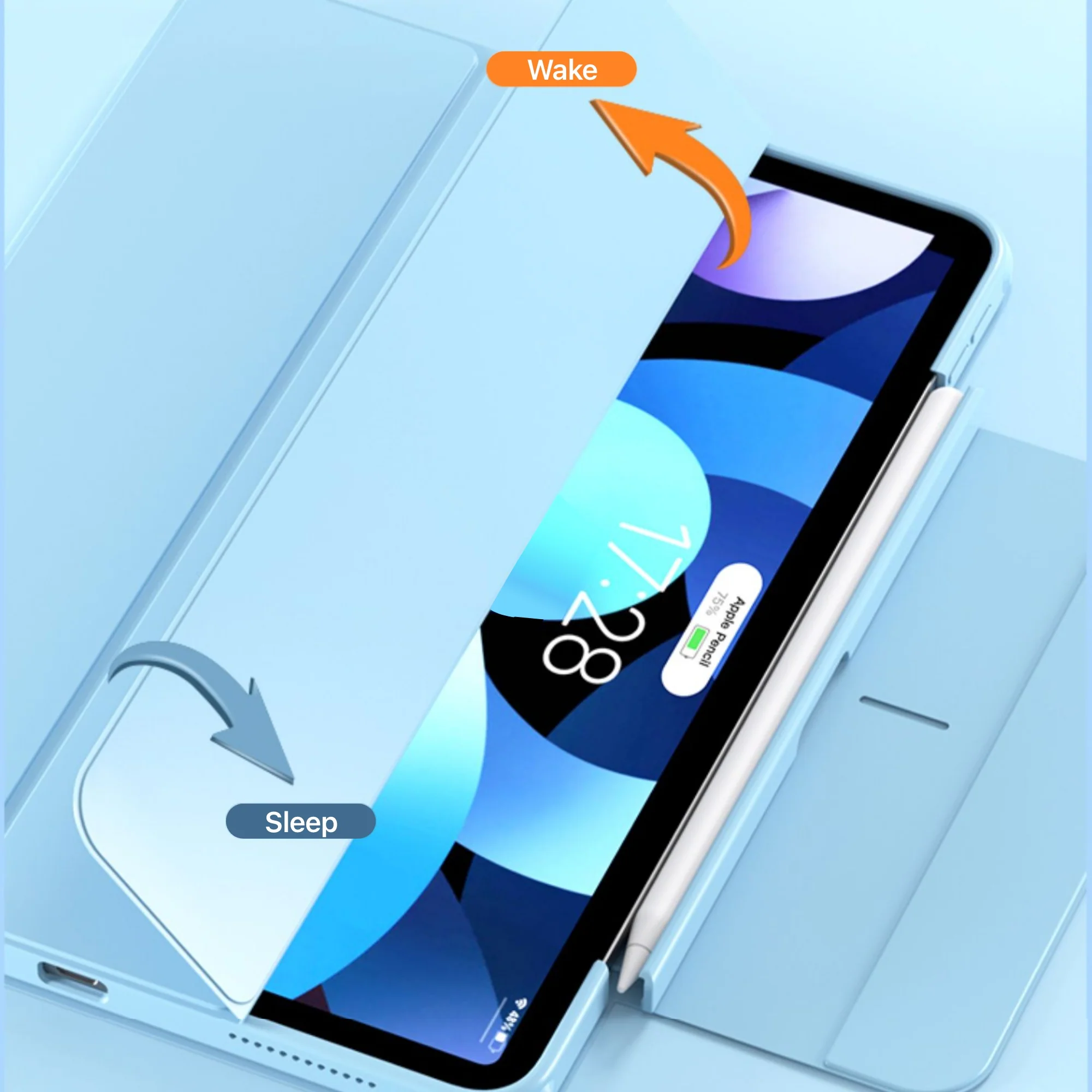 Detachable MagFolio iPad Case