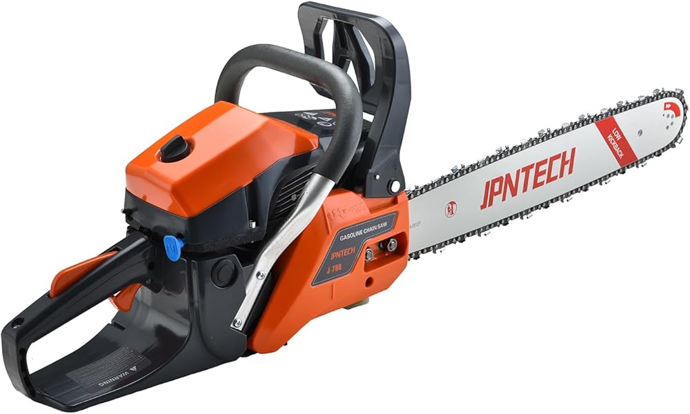 60cc Gas Chainsaw 20 Inch 2-Cycle Petrol Chainsaw Handheld Cordless Chain saw for Wood Cutting Forest Farm Garden Use