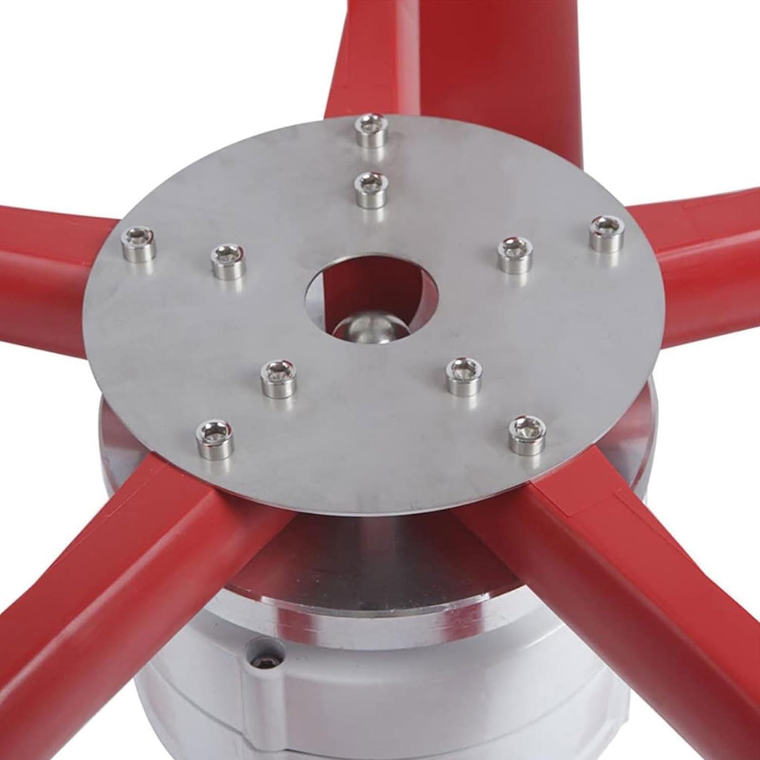 1000W 12V/24V Vertical Wind Turbine， Three-Phase AC Permanent Magnet Generator ，with MPPT Controller for Home Red Lantern Type Vertical Axis Wind Turbine (12, Volts)