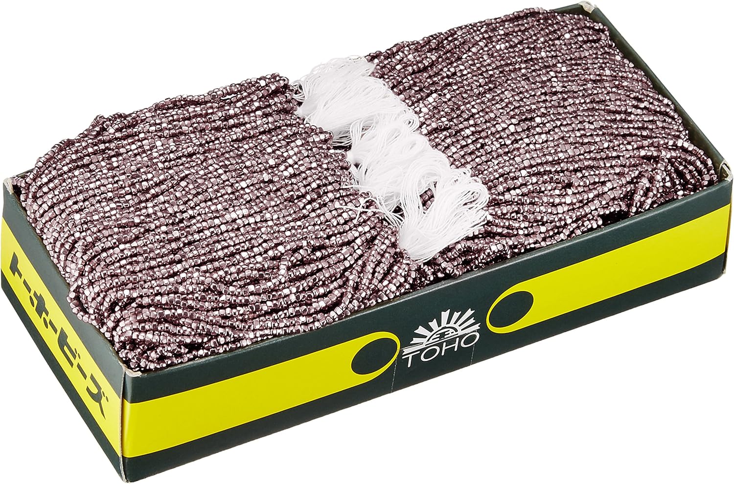 TOHO CRS-605 Extra Small Three Cut Beads, 10 Bundles, Thread Threading Beads, Outer Diameter Approx. 0.06 inches (1.6 mm), 328.1 ft (100 m)