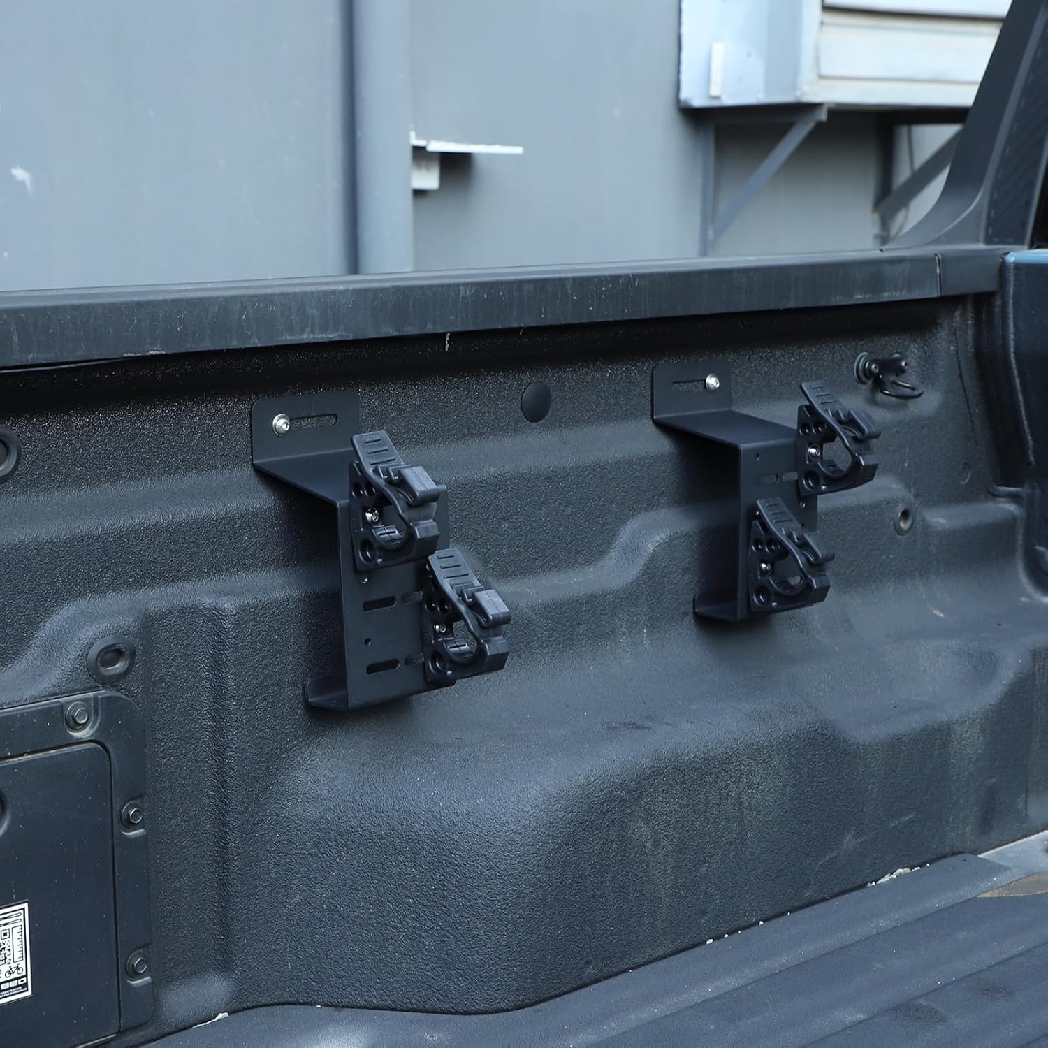 Aunginsy Bed Rail Mount Brackets Compatible with Ford Maverick 2022-2024 2025 Truck Bed Rail Track System Bed Rail Modular Accessory Mount for Shovels, Recovery Boards, Fuel Cans & Other Accessories