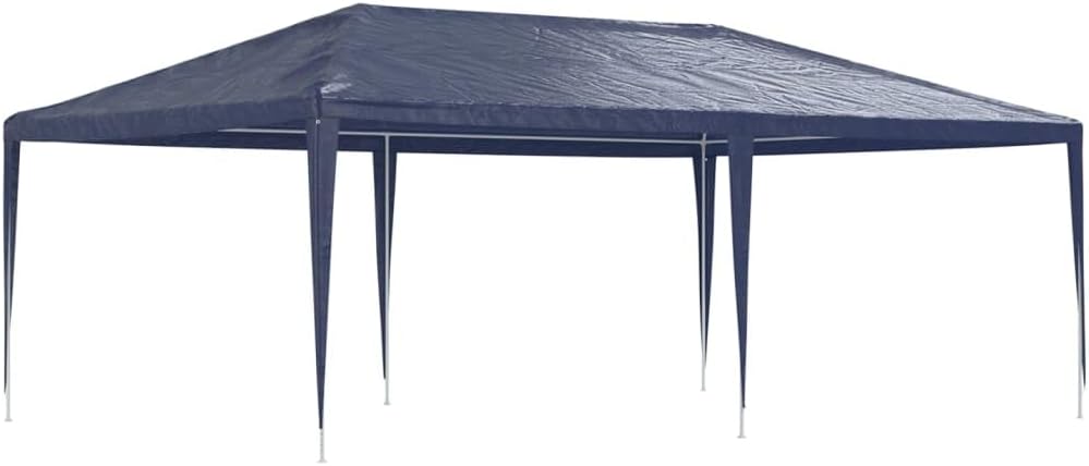 Party Tent 13.1'x19.7' Blue,Ultimate Party Solution: WaterResistant & Durable Canopy Tent for All Outdoor Occasions Outdoor Living, Patio Furniture & Accessories