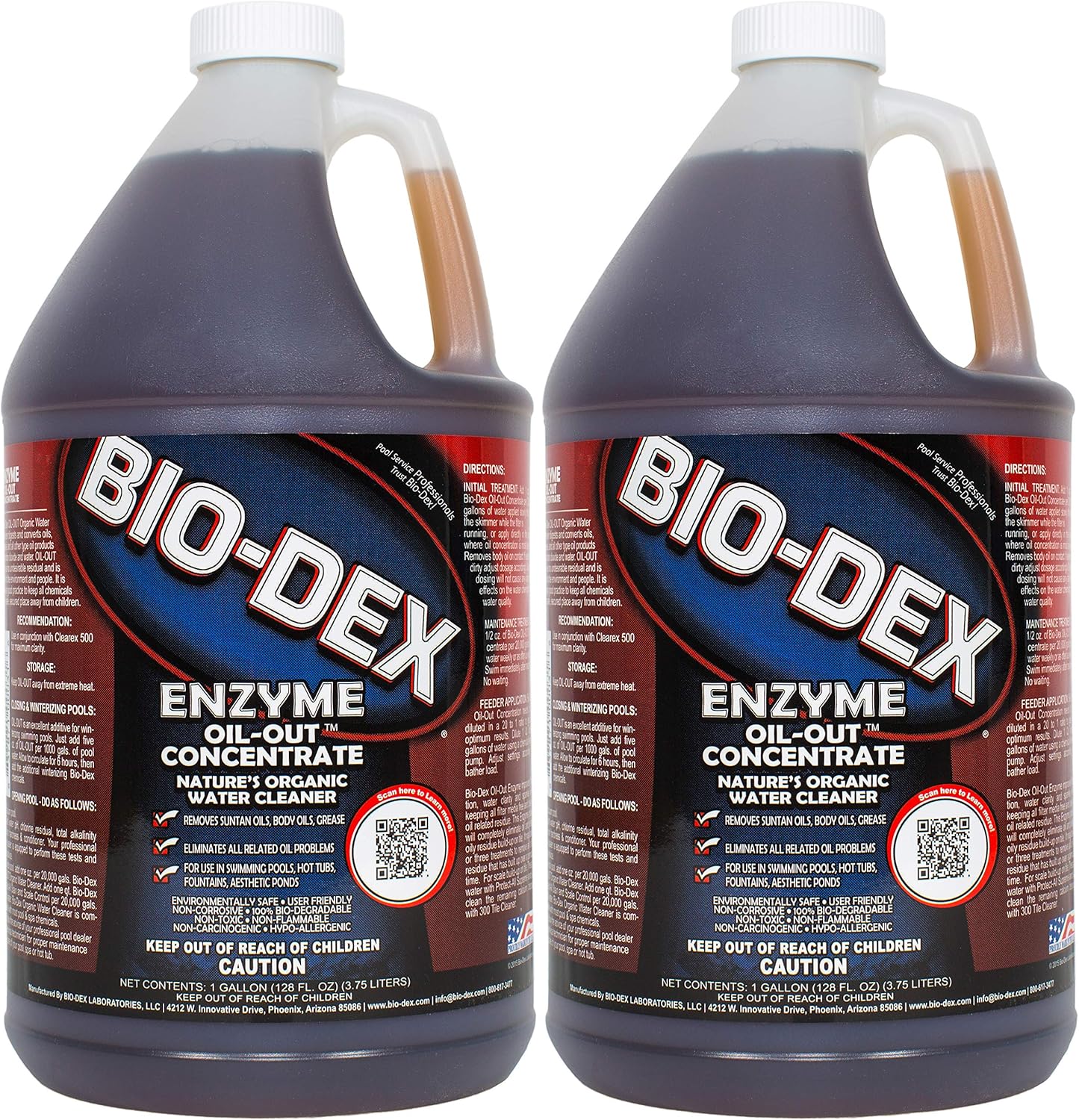 Bio-Dex Enzyme Oil-Out (1 gal) (2 Pack)