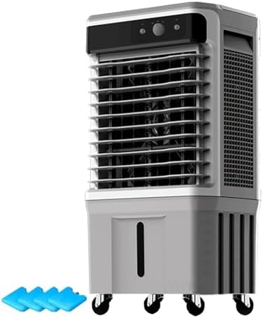 Portable Air Conditioners, Swamp Cooler, Automatically Swing the Blades 120° Left and Right, with Large Capacity Water Tank, 3 Wind Speeds, for Office, Camping(98 * 40 * 30cm/39 * 16 * 12in)