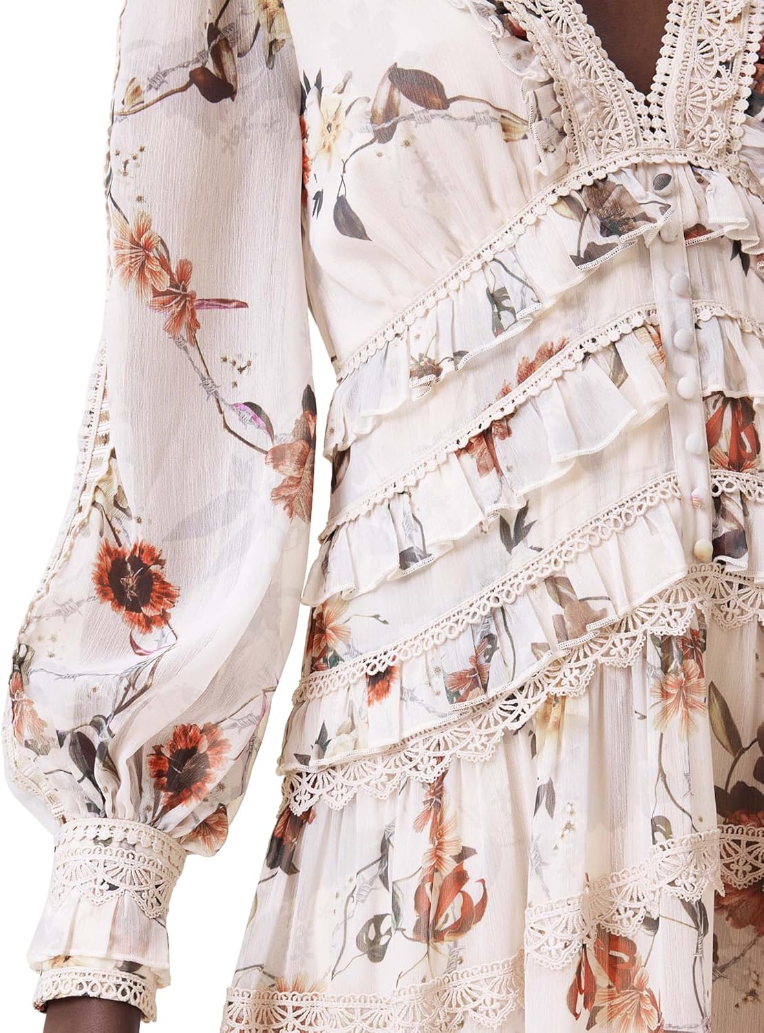 AllSaints Women's Zora Midi Dress