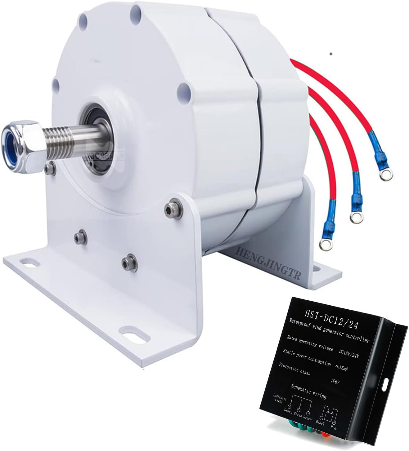 16000W No Noise 220V Low Speed 3 Phase Permanent Alternator for Household Use in Wind Turbines and Water Turbines