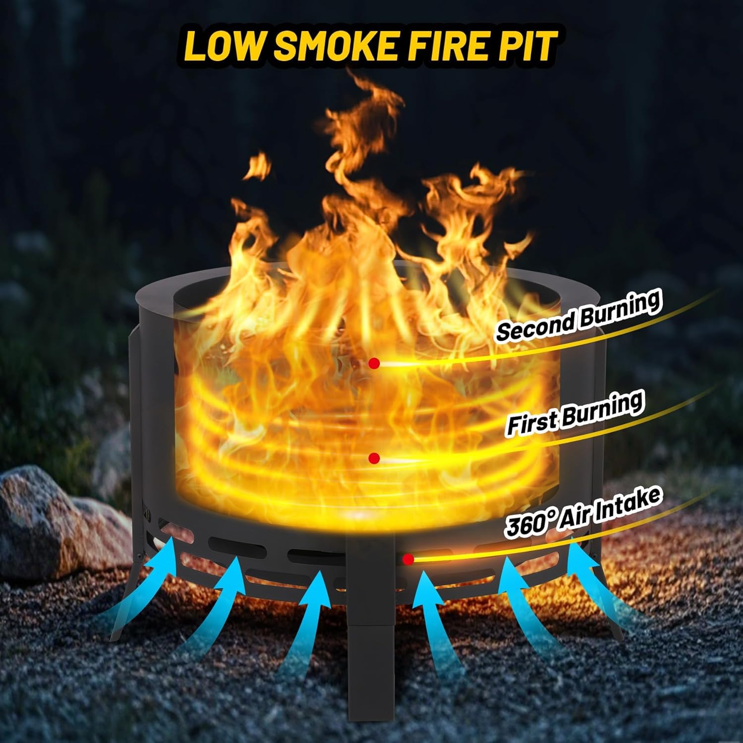 Smokeless Fire Pit 26