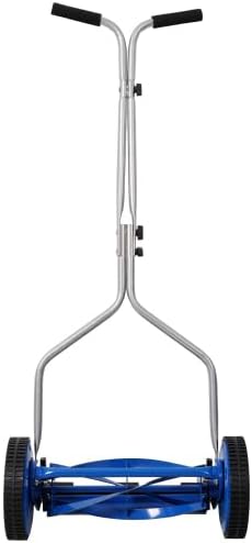 14in Push Lawn Mower, Push Reel Lawn Mower, Blue Color