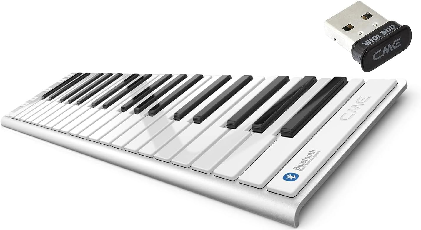 Xkey 37 Air & WIDI BUD Combo: Seamless Ultra-Low Latency for Windows & Mac with High Compatibility