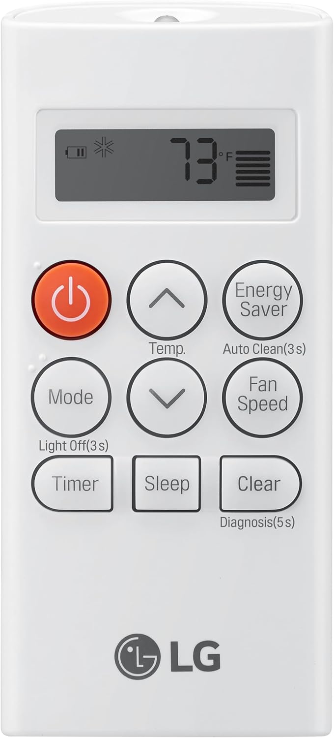 LG 8,000 BTU Dual Inverter Smart Window Air Conditioner, 115V, Cools 340 Sq. Ft. for Bedroom, Living Room, Apartment, Quiet, Energy Star, works with LG ThinQ, Amazon Alexa and Hey Google, White