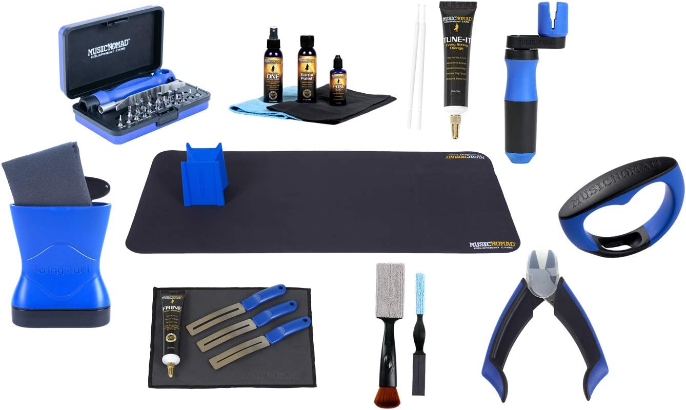 MusicNomad Ultimate At Home Guitar and Bass Work Station (MN290)