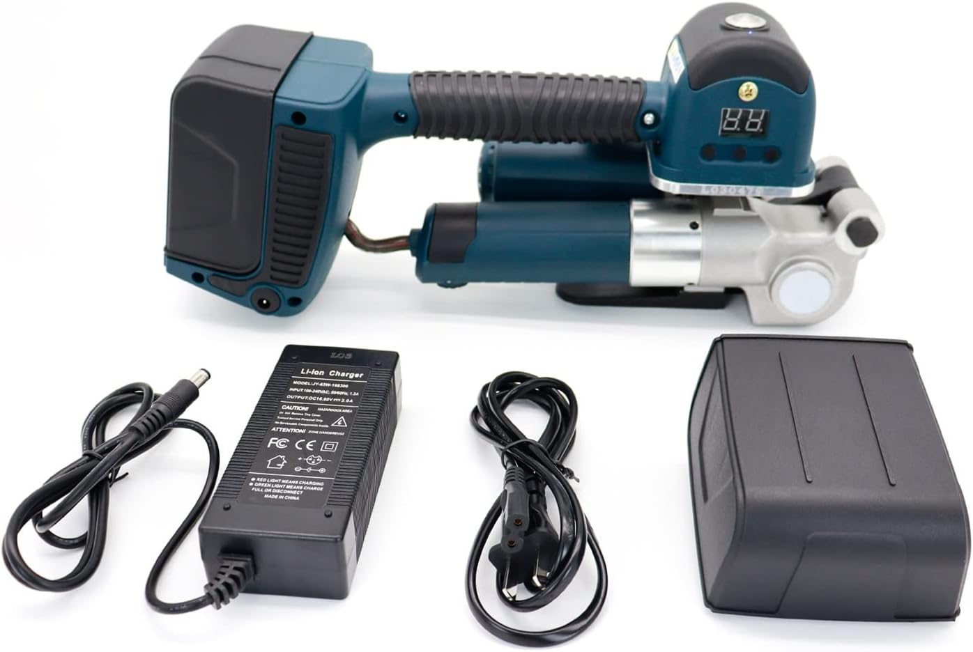 DD19A/25A Electric Battery Strapping Tool Handheld Packing Machine For PP/PET Band Belt Straps Friction Melting with Efficiency(DD19A(11-19mm))