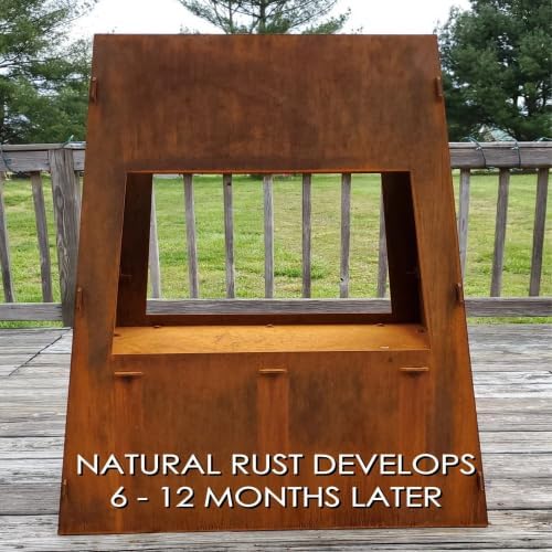 Modern Steel Chiminea