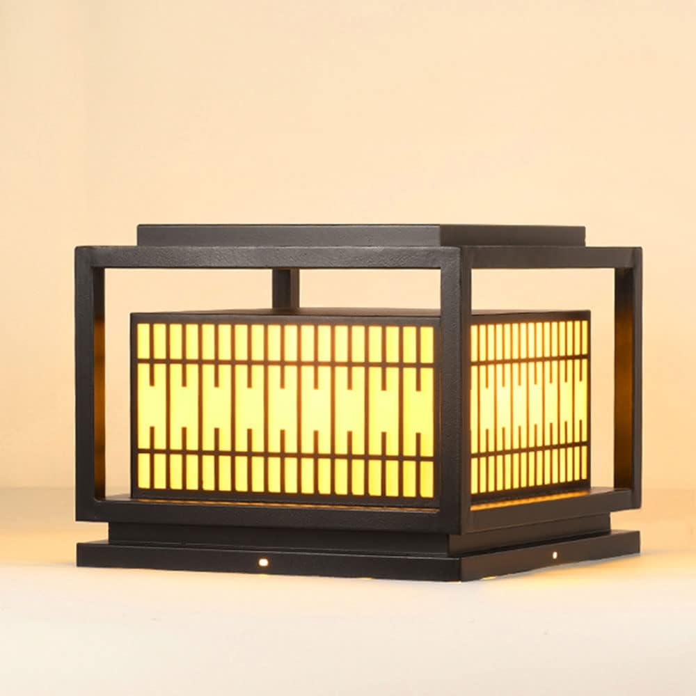 Outdoor Modern Post Light, Door Post Light IP54 Waterproof Lantern Villa Courtyard Decorative Lighting Fixture Lighting Fence Light Garden Gate Landscape Light