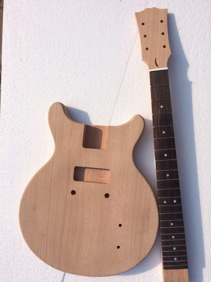 PROJECT DIY ELECTRIC GUITAR KIT MADE BY CNC JUNIOR DOUBLE CUTAWAY