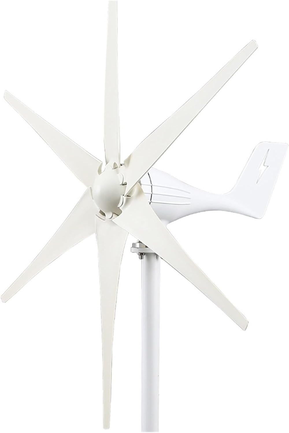 Wind Turbine Generator Power 3000w 3 6 8 Blades 12v 24v 48v with Mppt Controller for Home Use Industrial Energy(6 Blades,24V)