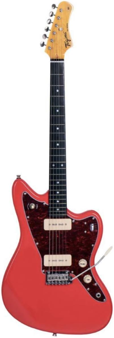 Tagima TW61 Fiesta Red off set guitar